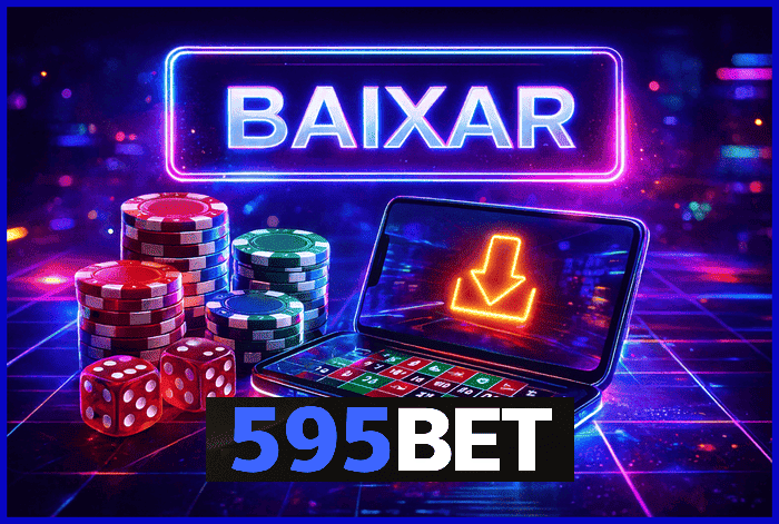 Banner destacando o app 595BET disponível para baixar grátis